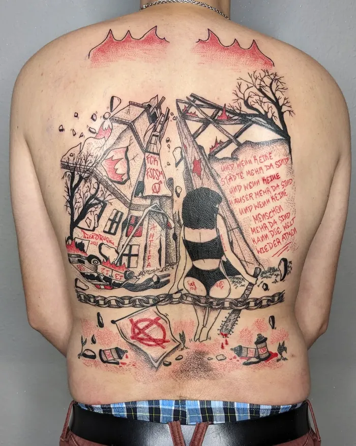Tattoo – backpiece