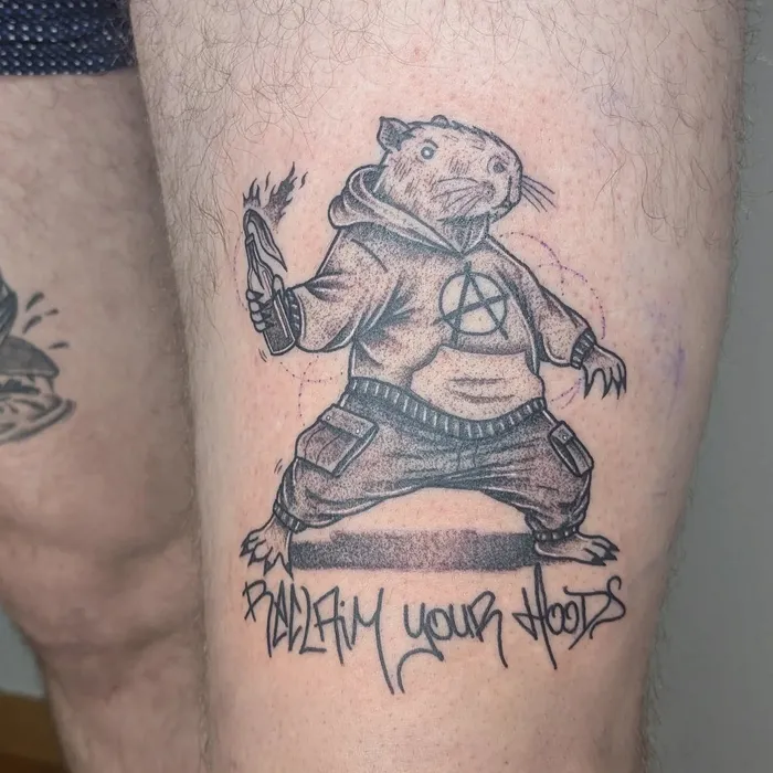 Tattoo – capybara