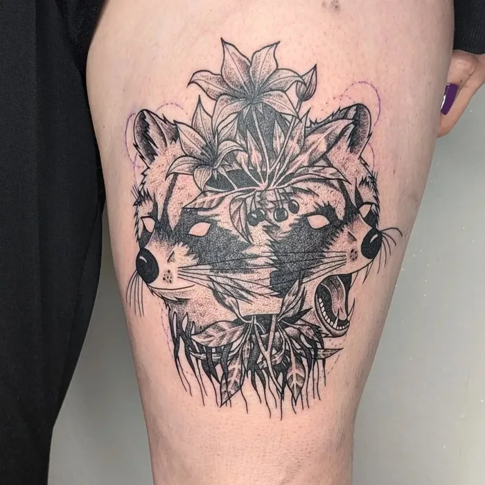Tattoo – doppelracoon