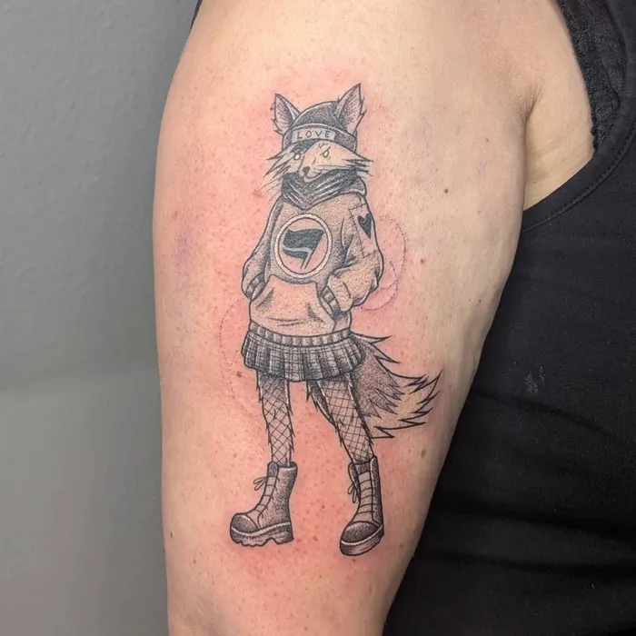 Tattoo – feminim fuchs