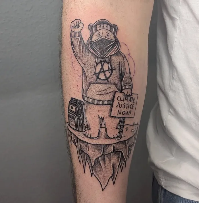 Tattoo – klimaeisbär