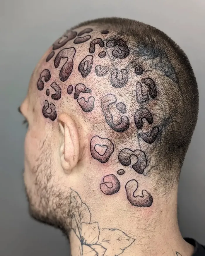 Tattoo – leohead