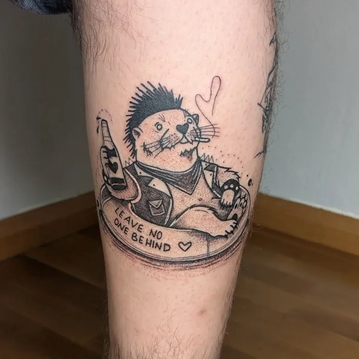 Tattoo – otter no one