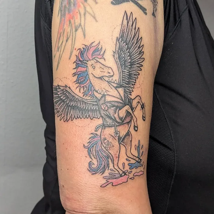 Tattoo – pegasus