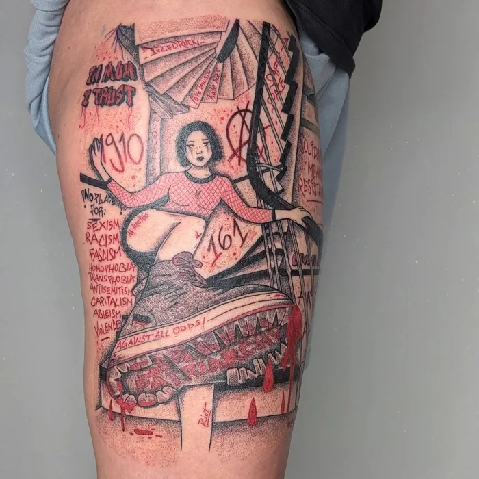 Tattoo – treppenhaus